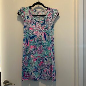 Lily Pulitzer neon floral mini dress